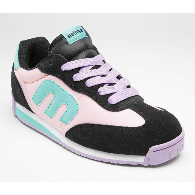 Boutique Chaussure Etnies Paris Baskets Etnies Lo cut Cb Femme Noir Rose Vert Violette